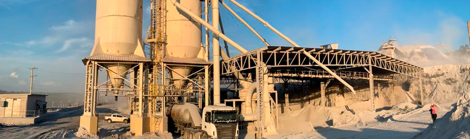 Instalação industrial de moagem